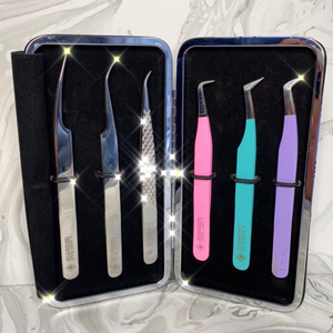 The Classic, Hybrid, Volume Tweezer Set - 6 Tweezers