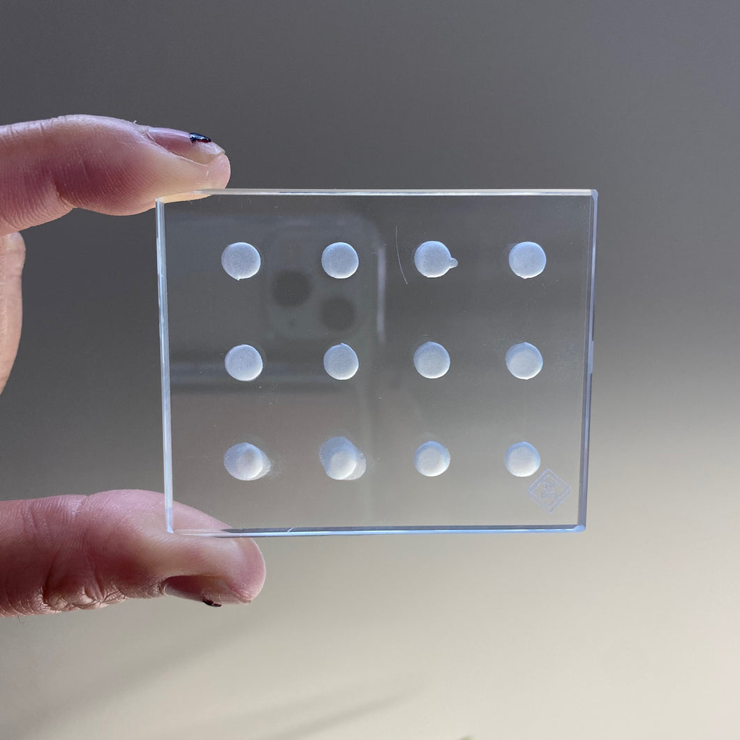 Clearance Crystal Glue Tray - Individual