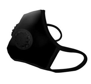 Vog Mask Dual Exhale Valve - Military Grade Activated Carbon Mask - Organic